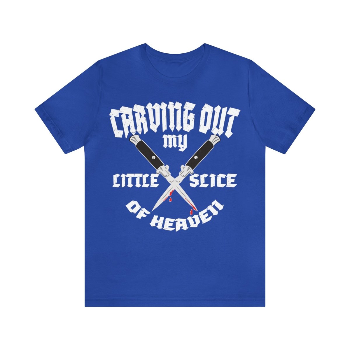 Slice of Heaven Premium T-Shirt, Halloween Shirt, Switchblade