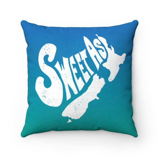 Sweet As Fleece Pillow, New Zealand, Kiwi, Maori