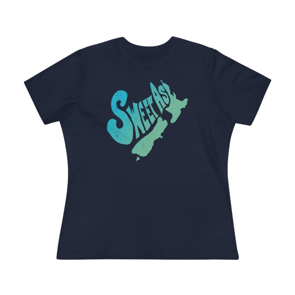 Sweet As Women's Premium Relaxed Fit T-Shirt, New Zealand, Maori, Kiwi