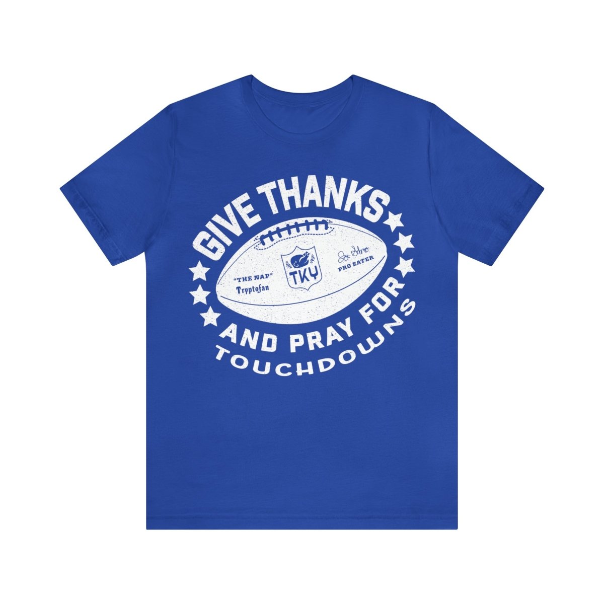 Thanksgiving Football Funny Premium T-Shirt, Give Thanks