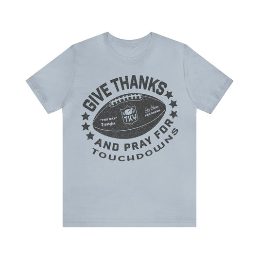 Thanksgiving Football Funny Premium T-Shirt, Give Thanks