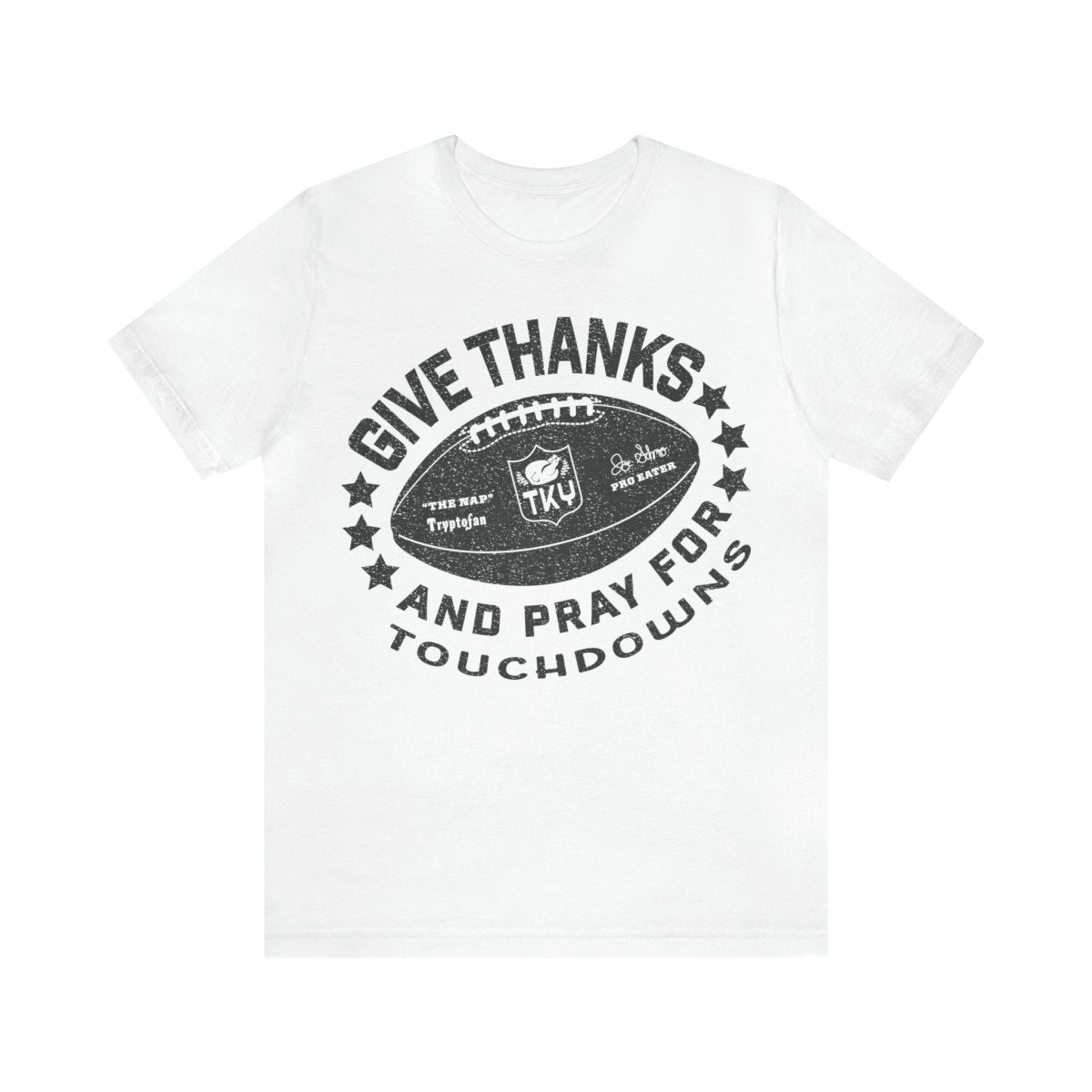 Thanksgiving Football Funny Premium T-Shirt, Give Thanks