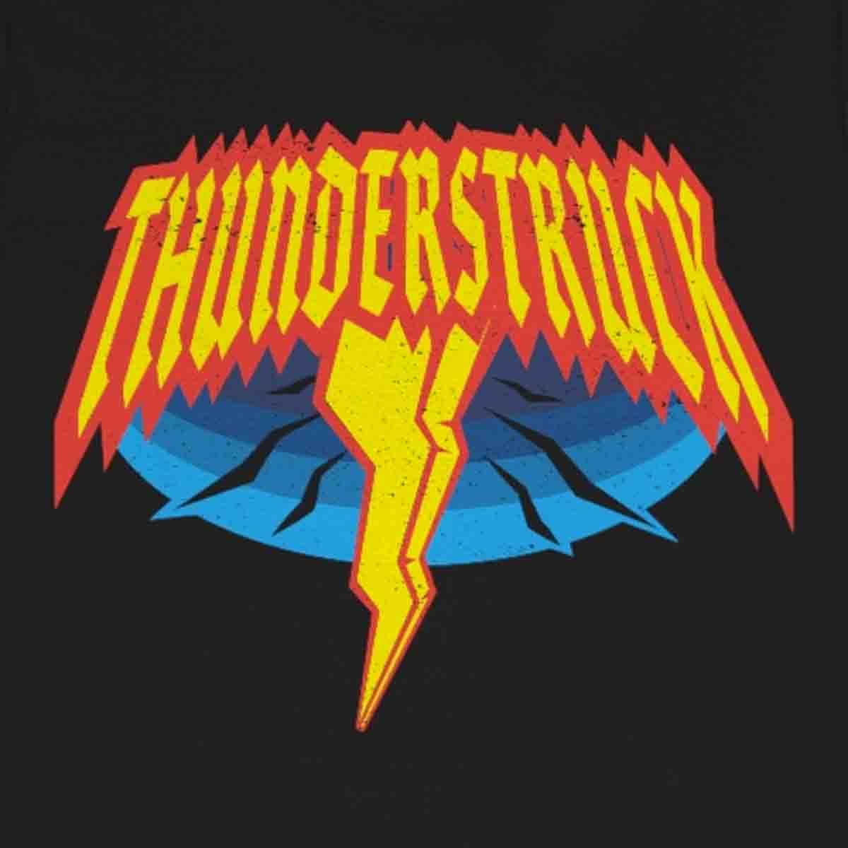 Thunderstruck Premium T-Shirt, Lightning Surprise, Life Happens