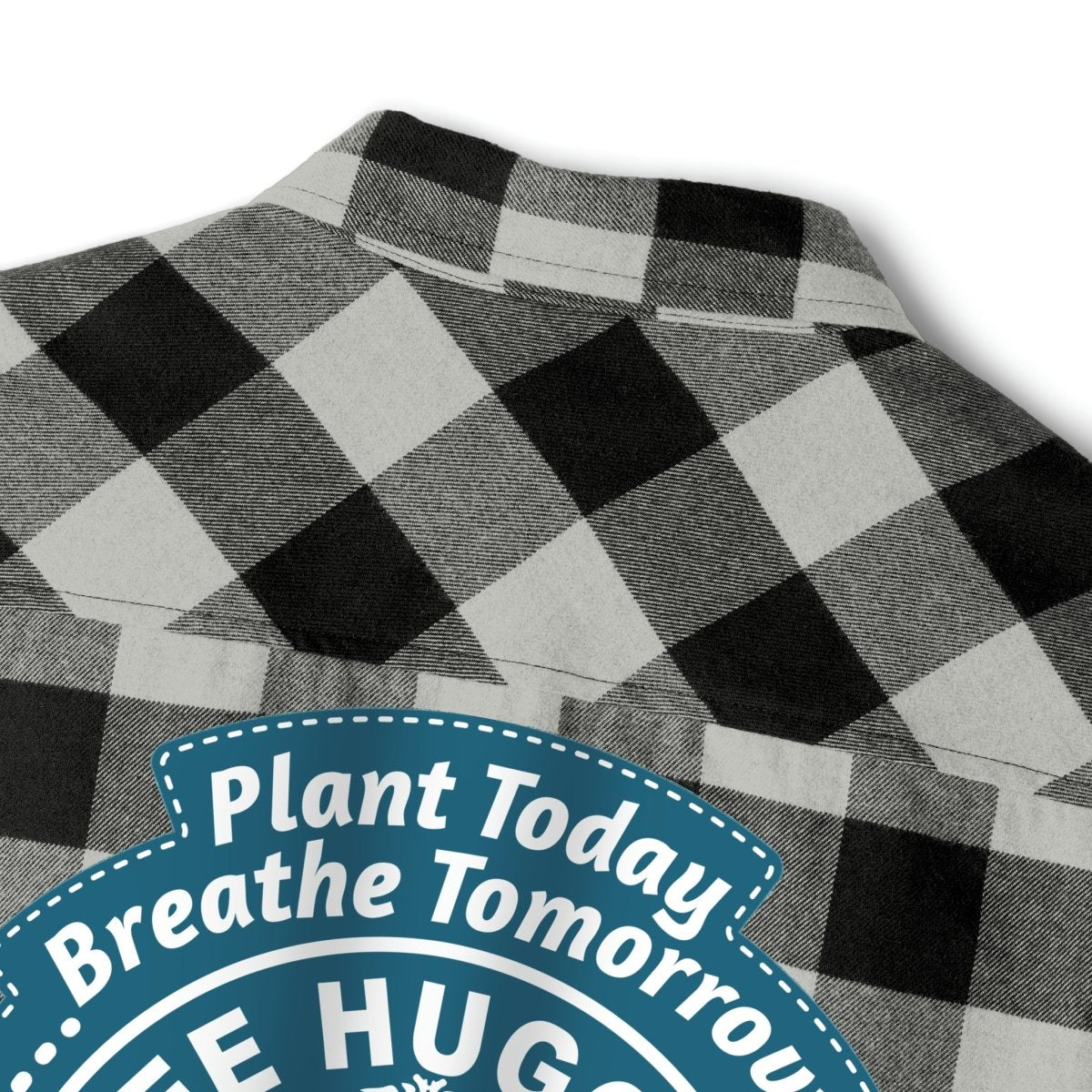 Tree Huggers Union Local Soft Flannel Shirt, Nature Lover Gift, Outdoors, Environment, Climate