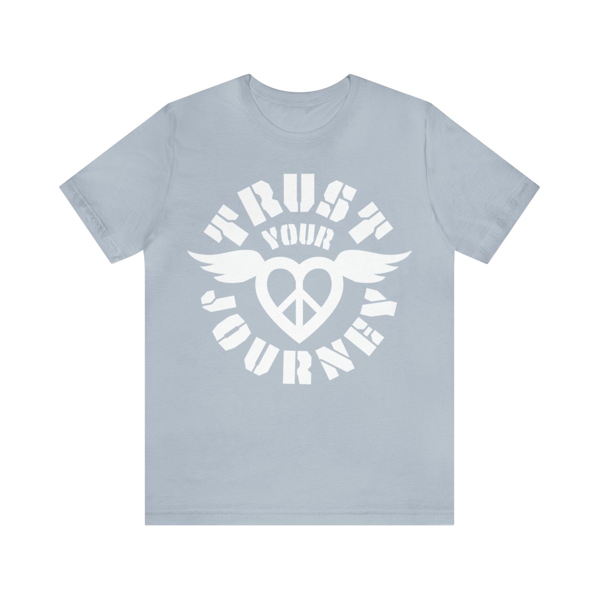 Trust Your Journey Peace Love Winged Premium T-Shirt, Love Your Story