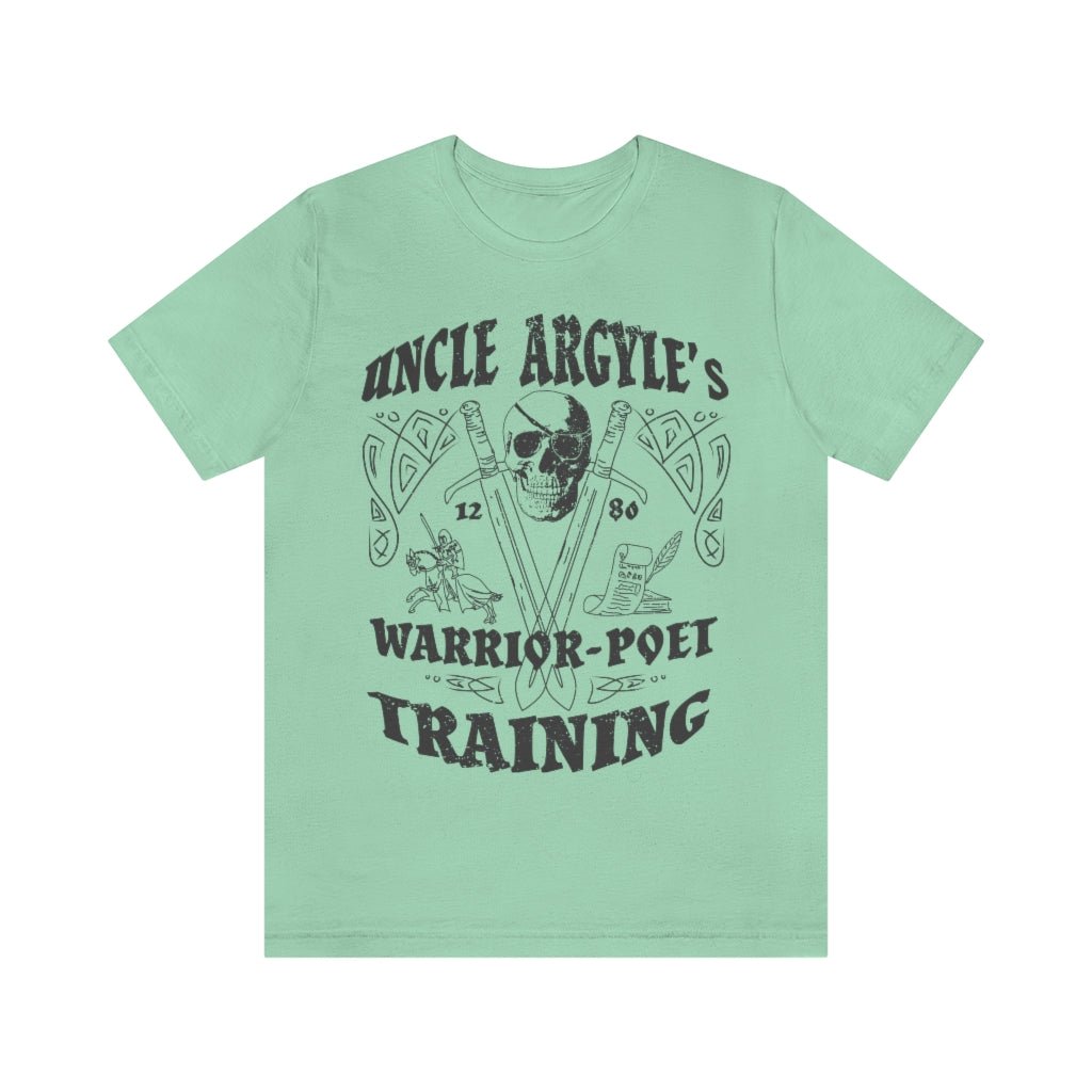 Uncle Argyle's Warrior Poet Training Premium T-Shirt, William Wallace, Braveheart, Scotland The Brave
