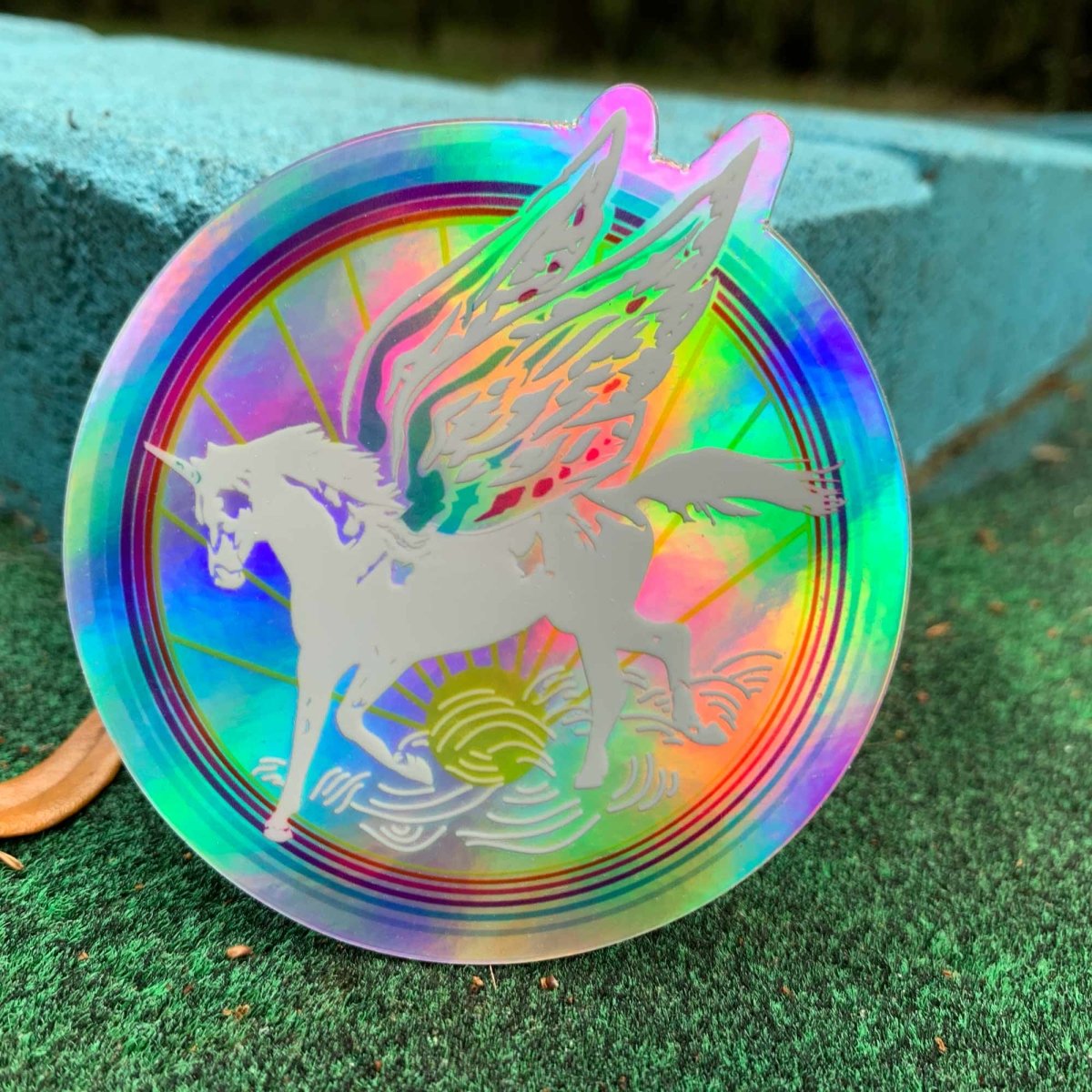 Unicorn Magic Stickers | Fairy Wings, Fairytale Rainbow, Hologram, Fantasy