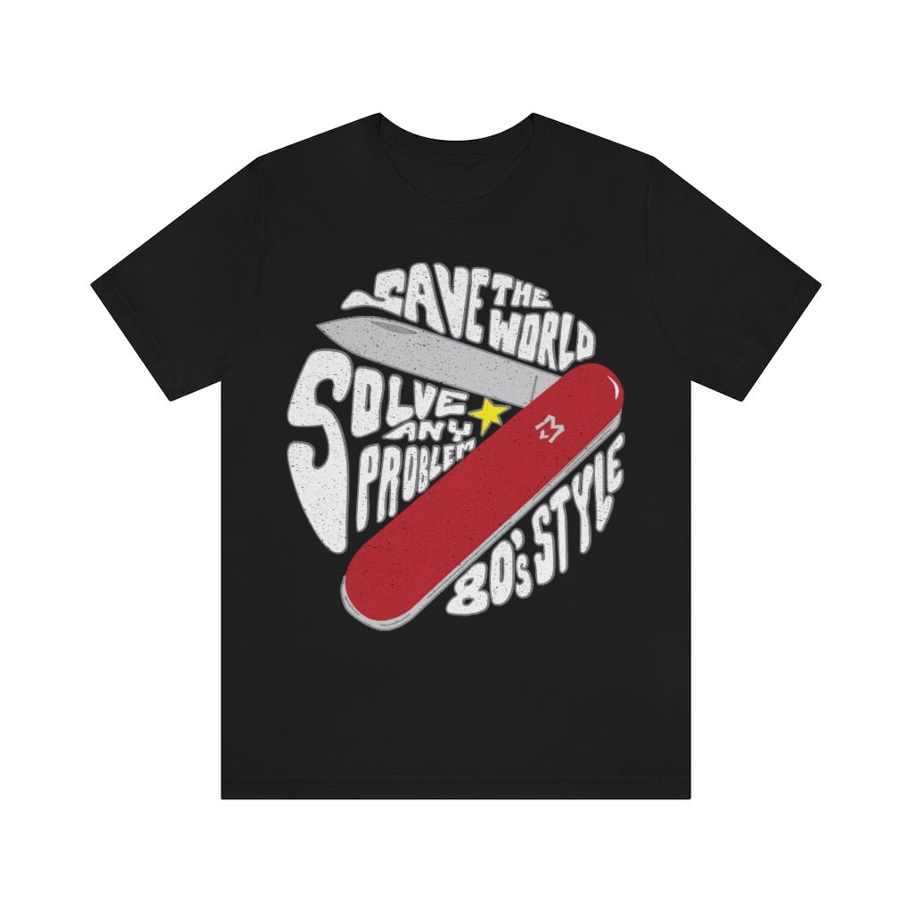 Wold Saving Tool - Premium T-Shirt | Phoenix Foundation, Undercover Agent, Secret Mission