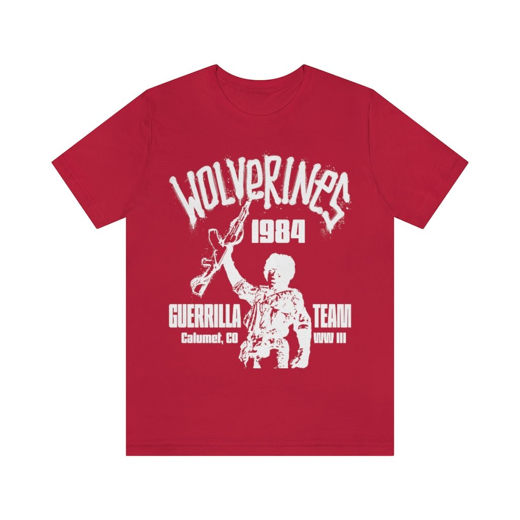 Wolverines - Premium T-Shirt | Fight The Red Army Invaders, 1984